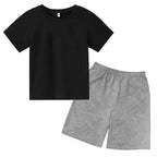 Casual Anime Kids Spring Autumn 2-Piece Set, Hoodie + Jogger Pants, Tracksuit for Boys & Girls Aged 2-13, Street Style Children'
