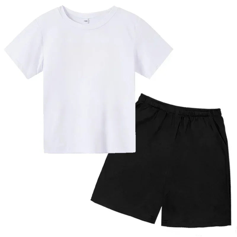 Casual Anime Kids Spring Autumn 2-Piece Set, Hoodie + Jogger Pants, Tracksuit for Boys & Girls Aged 2-13, Street Style Children'