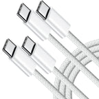 Type C to Type C Fast Charging PD 60W 1m 2m Mobile Phone Date Cable For Iphone15 16 17 Samsung Huawei USB C to C  Charger Cable