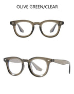 Vintage Punk Square Sunglasses Women Brand Fashion Concave Sun Glasses Men Shades UV400 Olive Green Leopard Rivets Eyewear