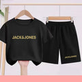 Children's Summer Collection of Sportswear with Unique and Fashionable Letter Designs - Boys' / Girls' Sport T-Shirts and Shorts