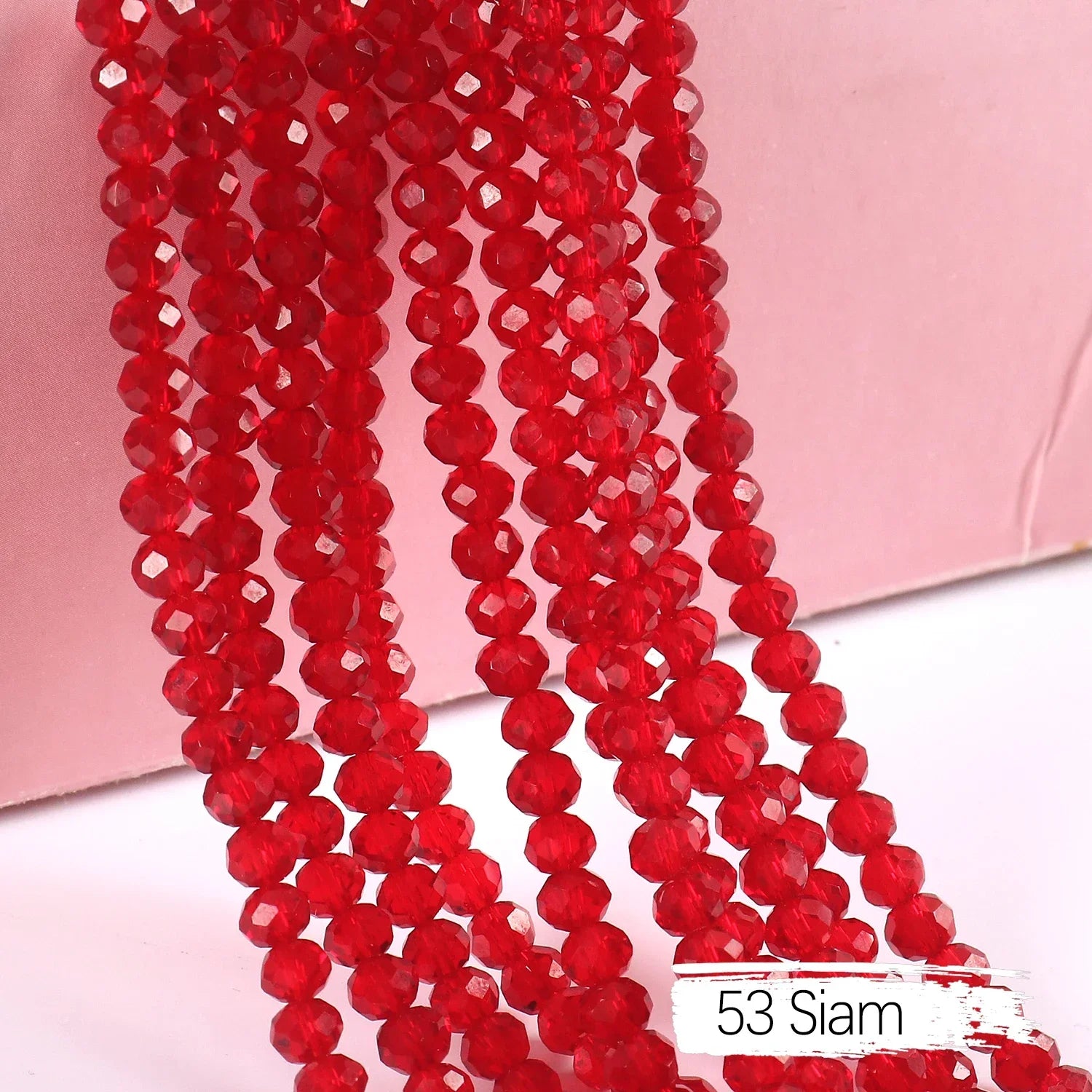 2mm 4mm 6mm 8mm Rondelle Austria Crystal Beads Faceted Glass Beads Loose Spacer Beads for DIY Bracelet Garment Making