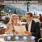 AI Smart Glasses Frame TR90 with Chat GPT 800W Camera Bluetooth Call Voice Assistant Control New 2026