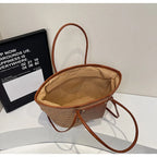 Handmade Beach Vacation Straw Woven Bag For Women Single-Shoulder Summer Straw Beach Bags Shopper Baskets Bohemian Large Tote Ba