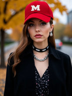 1pc Unisex A-Z Letter Pattern Sun-Shading Baseball Hat, Casual Versatile Breathable Sunscreen Cap, Suitable For Daily Wear Fashi