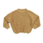 Autumn Newborn Baby Girl Boy Knitted Long Sleeve Warm Sweater Winter Candy Colors Loose Pullover Casual Tops Kids Clothes 3M-5Y