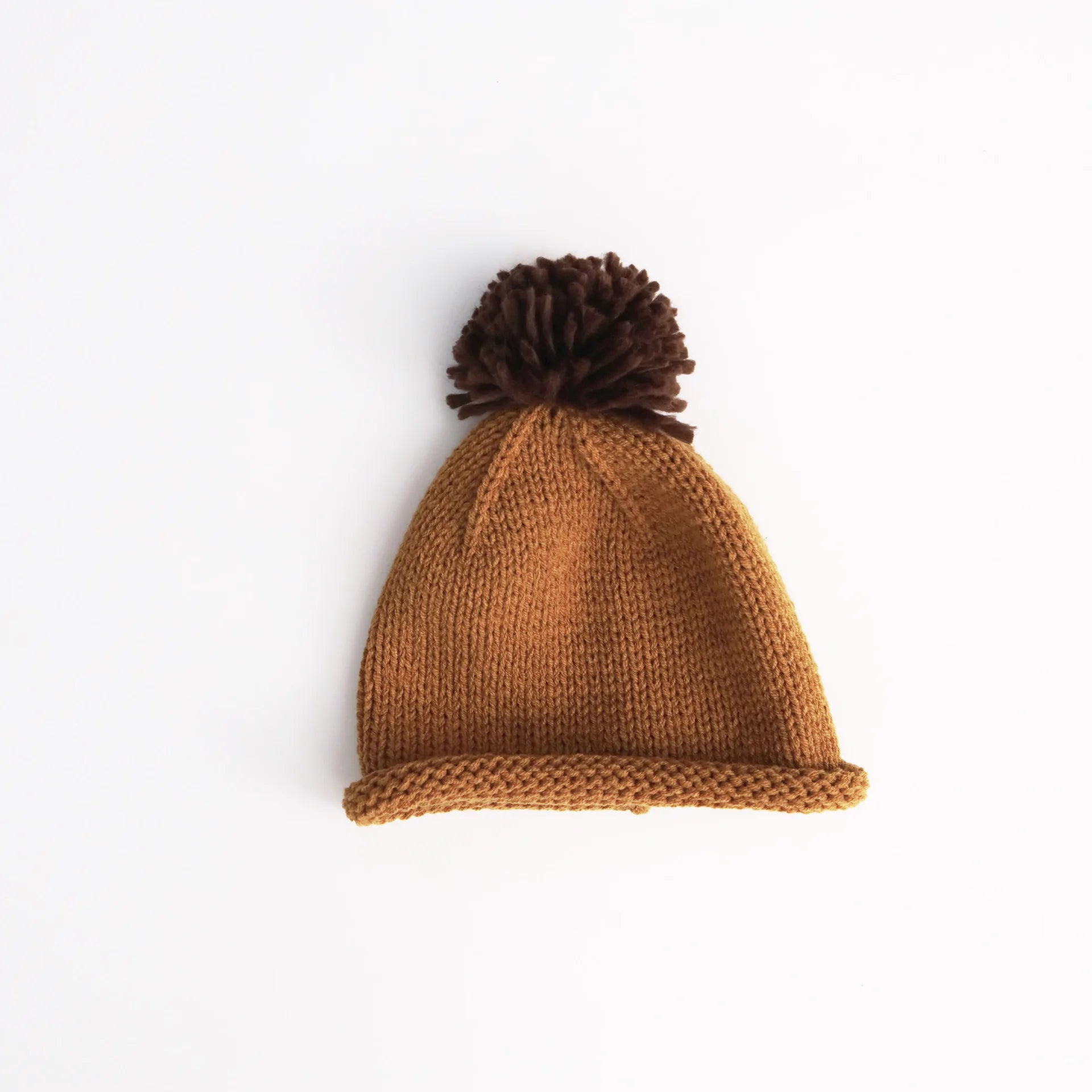 Kids Winter Hats For Newborn Boys Crochet Bonnet Casual Toddler Girl Cute Cap Children Solid Baby Boy Knitted Warm Beanies