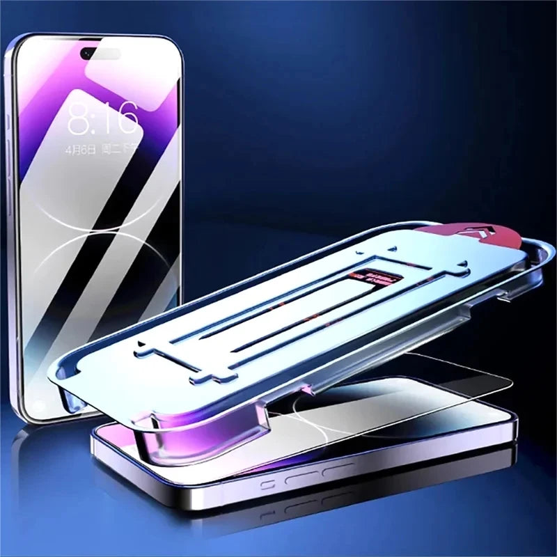 1-3PCS Oleophobic Coating Privacy Screen Protector for iPhone 17 Pro Max 15 14 13 12 11 16 XR X XS 7 8 Plus Anti-Spy Protector
