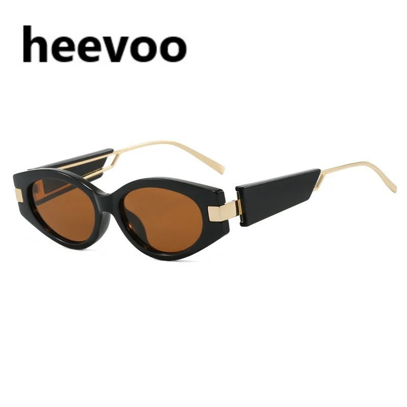 Small Frame Y2k Sunglasses Women Brand Designer Vintage Punk Sun Glasses Female Personality Fashion Shades Oculos De Sol