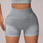 Women's Yoga Shorts High Waist Workout Shorts Fitness Yoga Lift Butt Fitness Ladies Yoga Gym Running Short Pants Sportswear