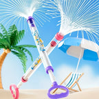 Fireworks Spray Water Pull-Back Water Gun Outdoor Splash Games for Pool Lawn Activities Kids Summer Interactive Water Spray Toys