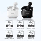 Lenovo LP40 Pro TWS Bluetooth 5.1 Quick Connect Earphones Ergonomic Design Headphones Powerful Transmission Speed Headset