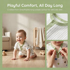 Baby Boys Girls Cotton Jumpsuit Cute Print Breathable 0-24M Toddler Romper Snap Closure Neckline Infant Summer Clothes