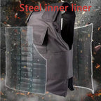 High Manganese Steel Hard Security stab-Resistant Vest Outdoor Cut Proof Anti-Puncture Vest Armor Tactic Defence Guard Clothing