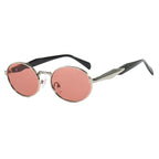 Retro Round Metal Sunglasses Women Glasses New Fashion Leopard Sun Glasses Trendy Brand Designer Eyewear Female Male UV400