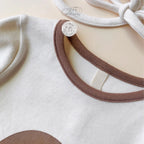 2026 Spring New Baby Long Sleeve Bodysuit + Hat Infant Boy Girl Cute Print Jumpsuit Newborn Toddler Cotton Clothes 0-24M
