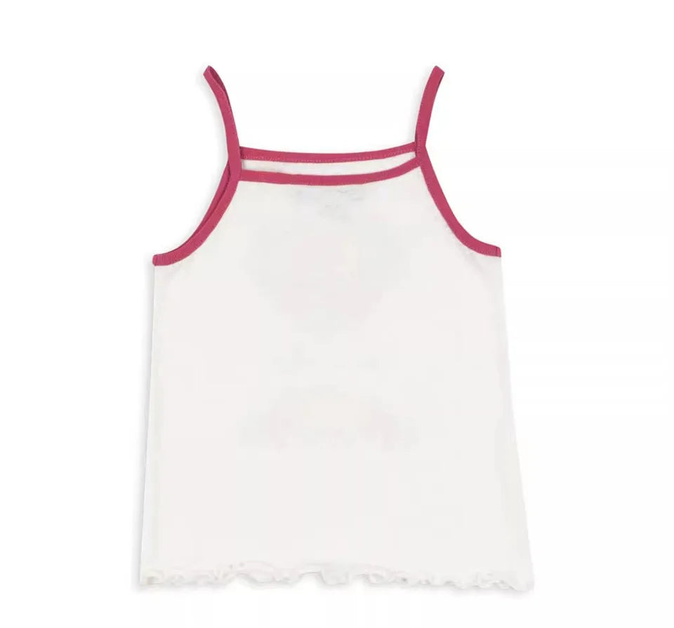 2026 KS Summer Baby Girls Cotton Slip Dresses Cherry T Shirts + Shorts Suits Sets Kids Clothes Girls Sequin Tank Dress Top 1-9Y