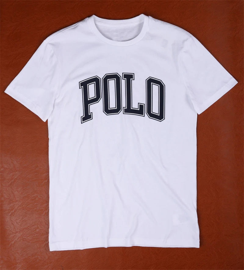 2026 Children's Letter Polo Shirt Pure Cotton Short Fast-paced Stylish Simple Casual Summer T-shirt Suitable for Both Boys Girls