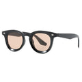 Vintage Punk Square Sunglasses Women Brand Fashion Concave Sun Glasses Men Shades UV400 Olive Green Leopard Rivets Eyewear