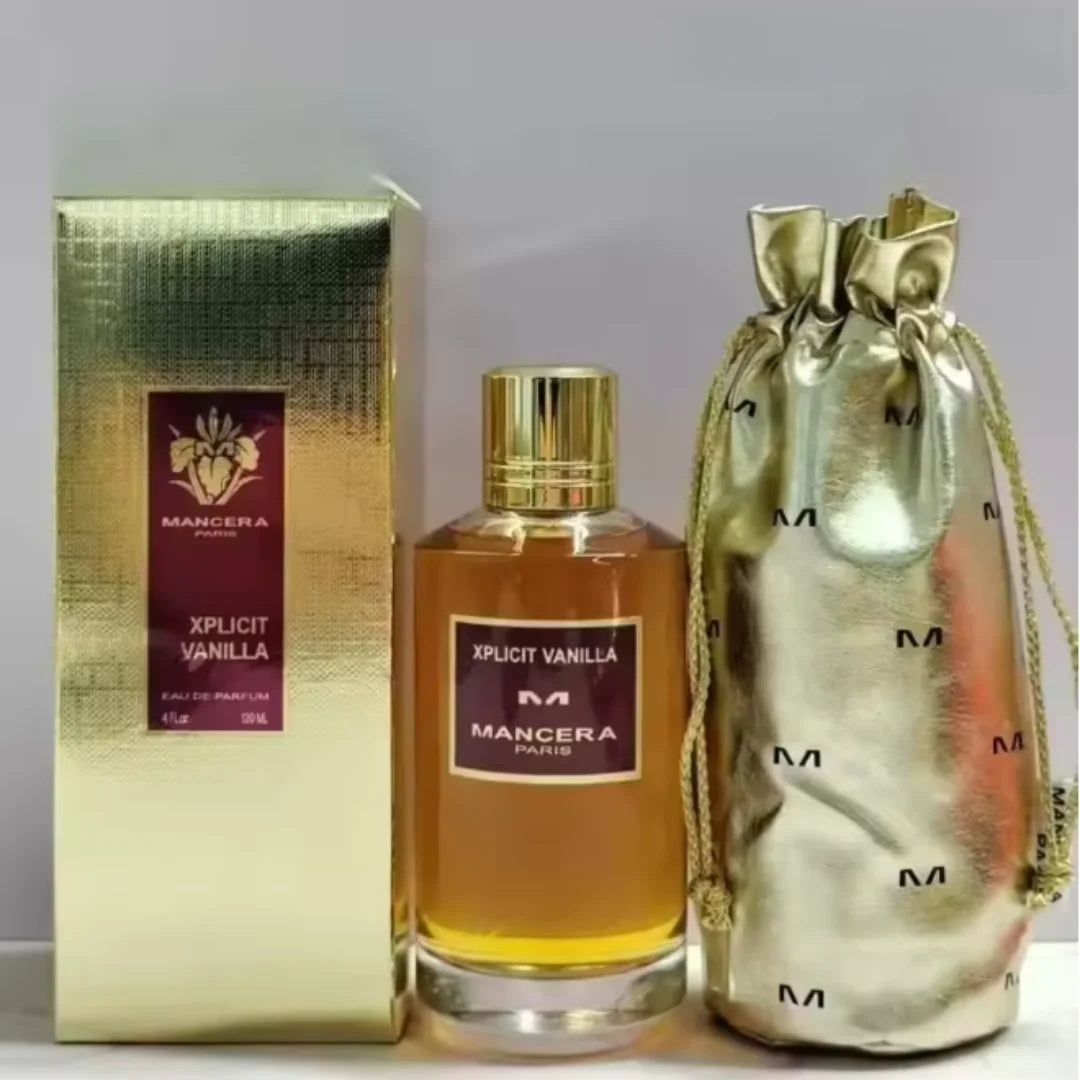 MANCERA Vanille Eau de Parfum | Luxury Unisex Long-Lasting Gourmand Floral Oriental Fragrance | Perfect Gift for Her & Him