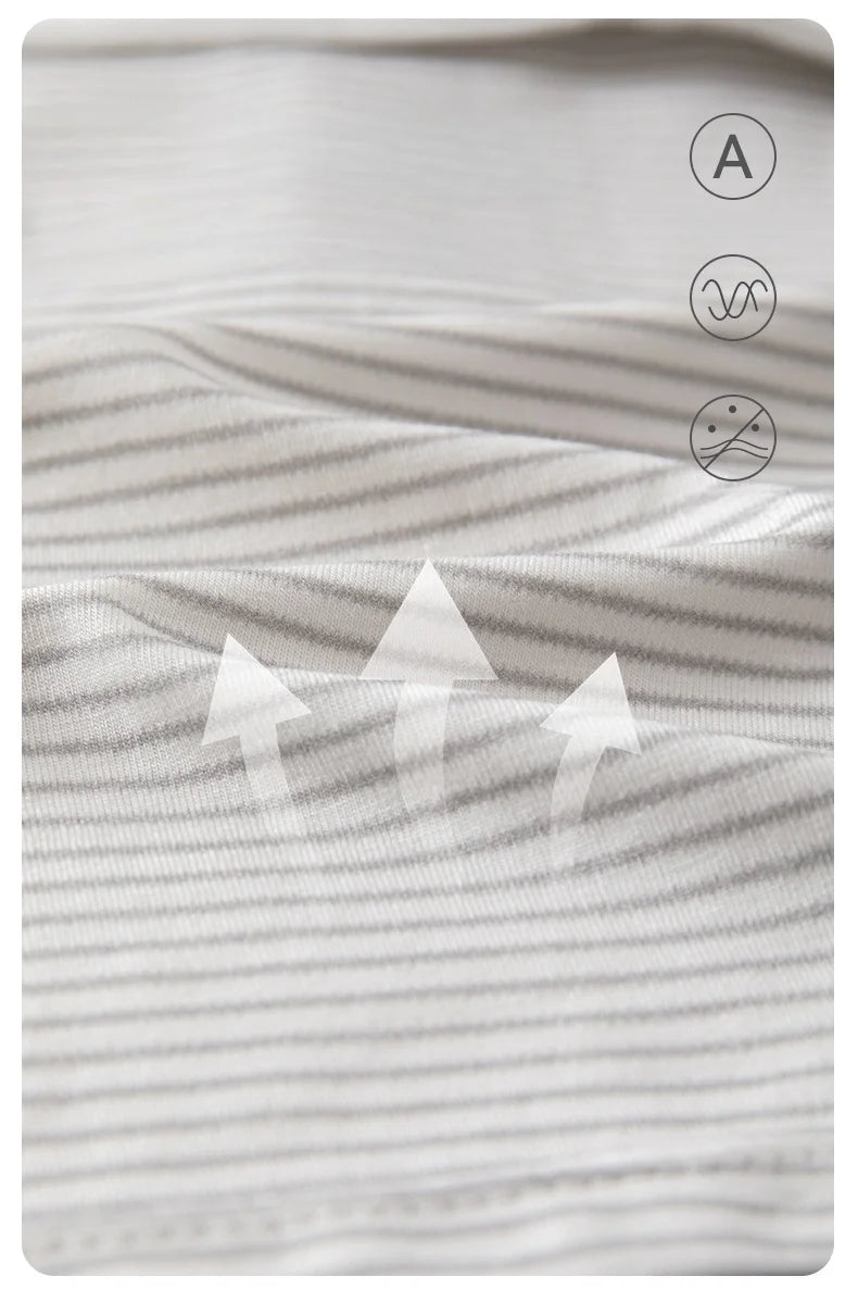 New Summer Newborn Baby Striped Romper Sailor Collar Jumpsuit Thin Breathable Baby Air Conditioner Infant Clothes