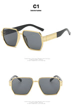New Fashion Square Oversized Sunglasses Women Big Frame Colorful Sun Glasses Female Oculos Unisex Black Shades Gafas De Sol