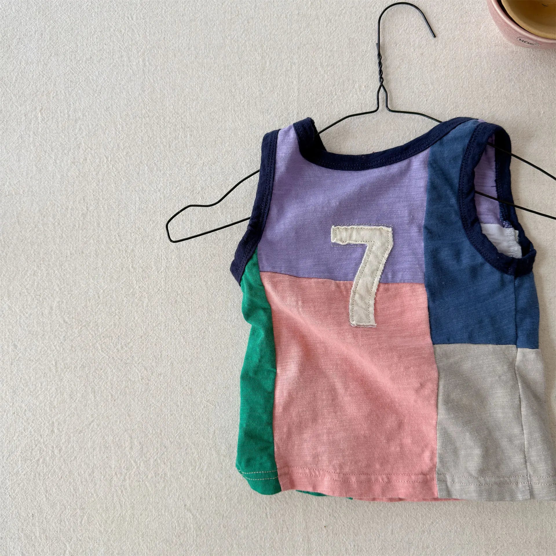 2026 Summer New Children Sleeveless T Shirts Cotton Toddler Girls Casual Vest Baby Thin Letter Print T Shirts Kids Clothes