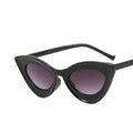 Small Frame Sunglasses Men Women Vintage Cat Eye Sun Glasses Brand Designer Concave Black Cateye Eyewear Shades UV400