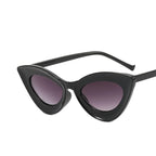 Small Frame Sunglasses Men Women Vintage Cat Eye Sun Glasses Brand Designer Concave Black Cateye Eyewear Shades UV400