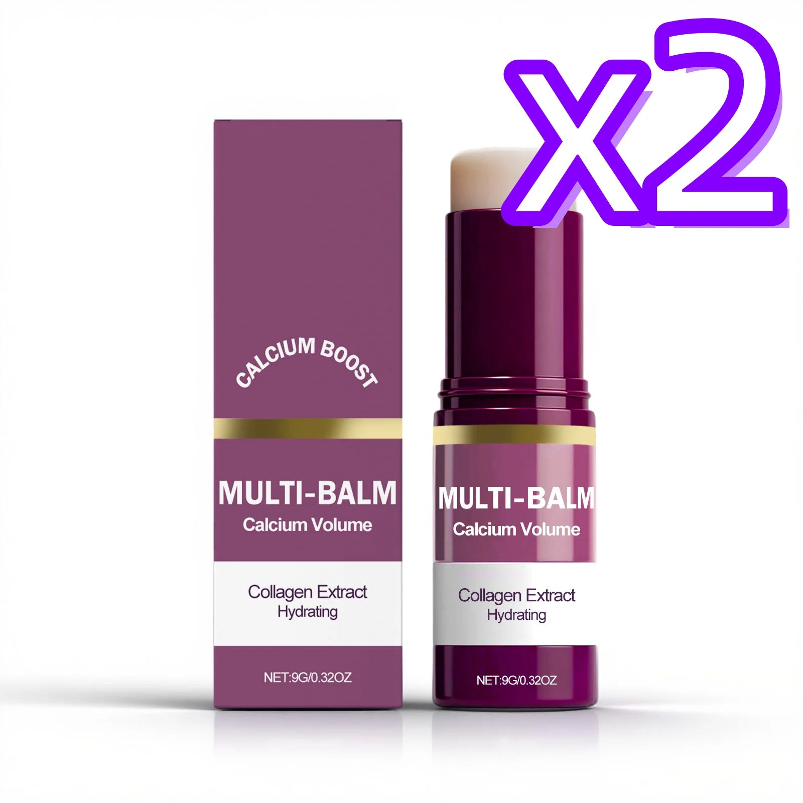 Multi Effect Calcium Multi Balm Stick Hydrating Reduce Wrinkles Face Eye Neck Care Collagen Skin Care Calcium Volume Multi Balm