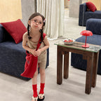 2026 Summer New Children Sleeveless Clothes Set Girls Thin Letter Print Sling Vest + Shorts 2pcs Suit Kids Cotton Outfits