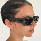 Punk Square Sunglasses 2022 New Ripple Funny Sunglasses Bump Cyberpunk Sunglasses Trendy Hip Hop Glasses UV400