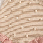 2026 Summer New Baby Girl Sleeveless Strap Bodysuit Solid Infant Girl Casual Knitted Jumpsuit Cotton Toddler Overalls 0-24m