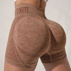 Women's Yoga Shorts High Waist Workout Shorts Fitness Yoga Lift Butt Fitness Ladies Yoga Gym Running Short Pants Sportswear