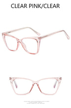 Fashion TR90 Retro Cat Eye Anti-blue Light Glasses Frame Women New Ultra-light Frame Glasses
