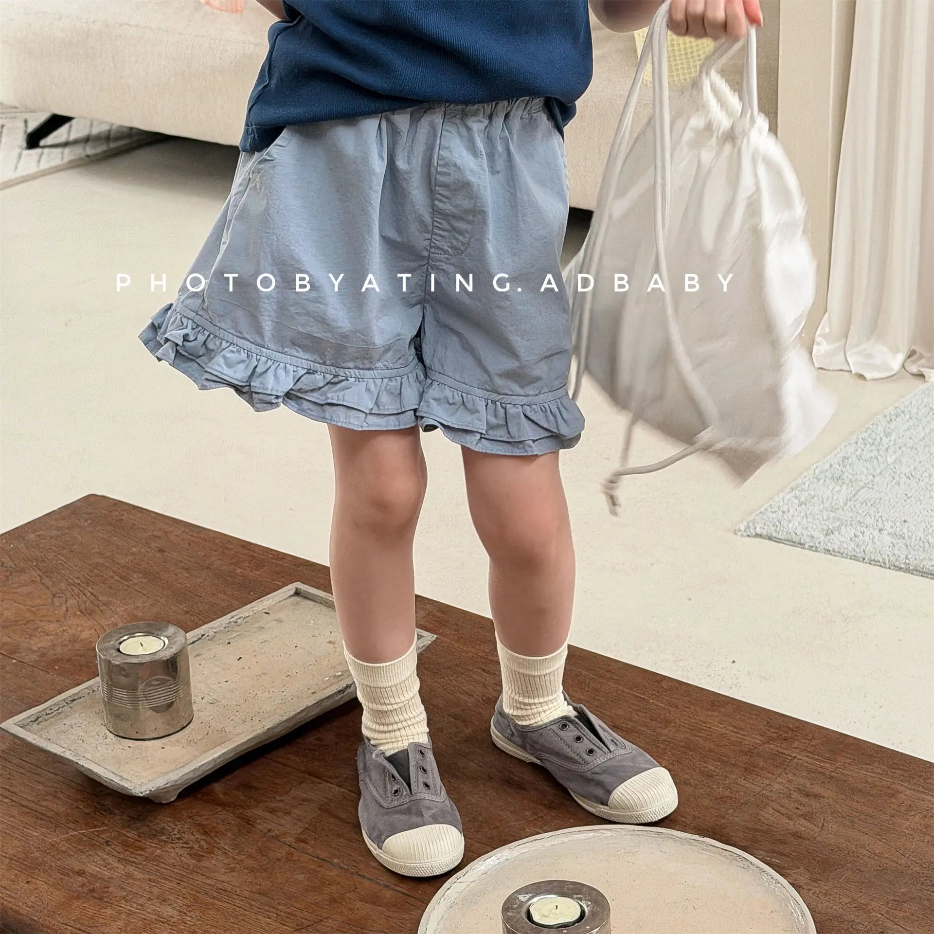 2026 Summer New Girls Cute Lace Shorts Solid Toddler Casual Shorts Cotton Children Versatile Loose Shorts Kids Clothes