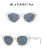 Retro Concave Cat Eye Sunglasses Women Fashion Brand Designer New Sun Glasses Cateye Eyeglasses Shadow for Female