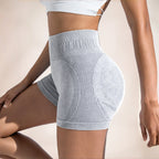 Women's Yoga Shorts High Waist Workout Shorts Fitness Yoga Lift Butt Fitness Ladies Yoga Gym Running Short Pants Sportswear