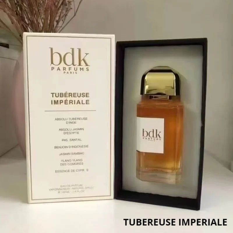 Luxury Perfume Unisex Perfume Long Lasting Cherry Pink Pepper Fragrance Black Vanilla Tonka Bean Amber Elegant Scent Wears 100ml
