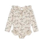 2025 Summer Baby Girls KS Swimwear Sets One Piece Kids swan Swimsuits Holiday Outwear Toddler Girl Sequin Swim Bikini Shorts Cap