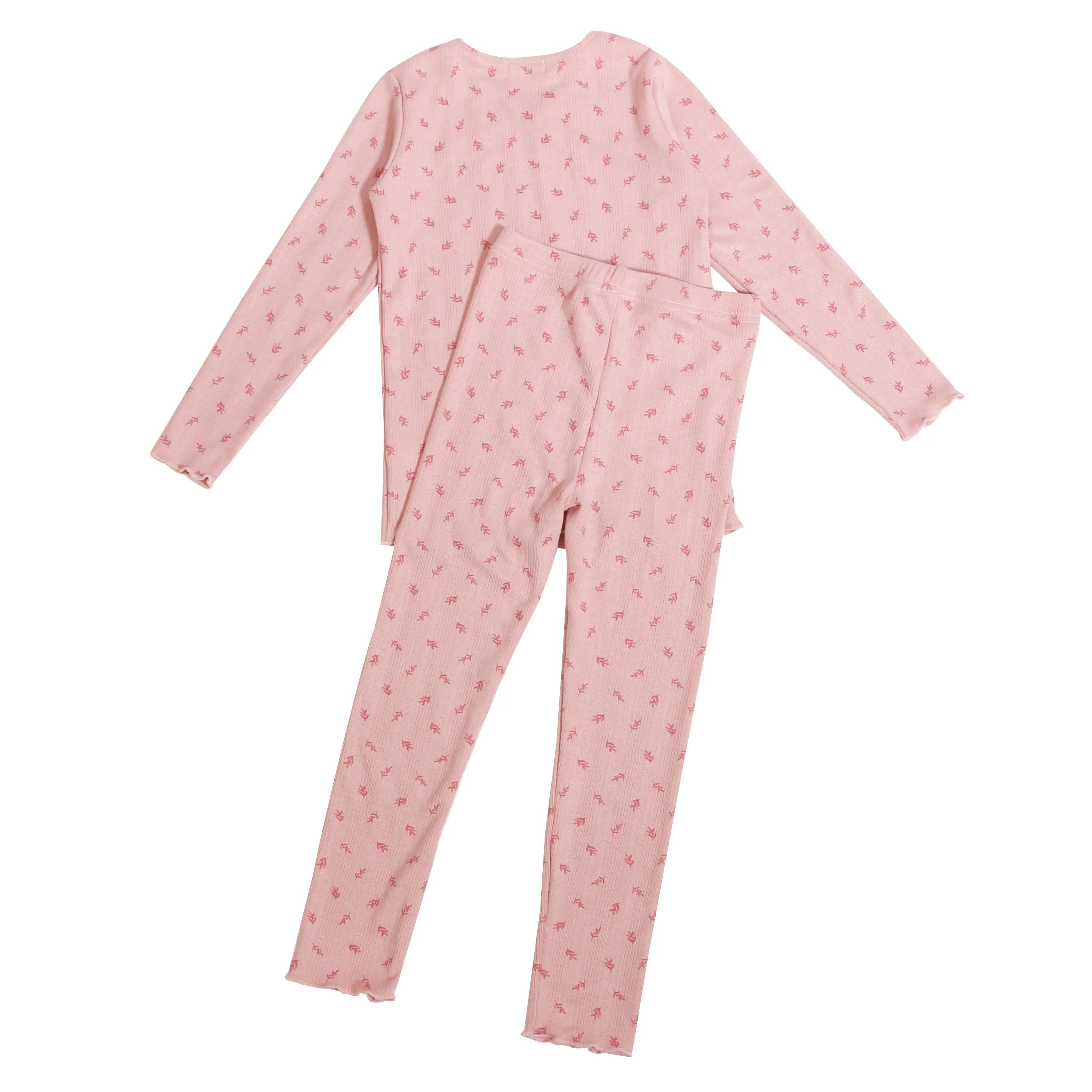 AS 2024 Baby Girl Clothes Children's Clothing Boys Sets Floral Full Sleeve For Winter Girls Kids
