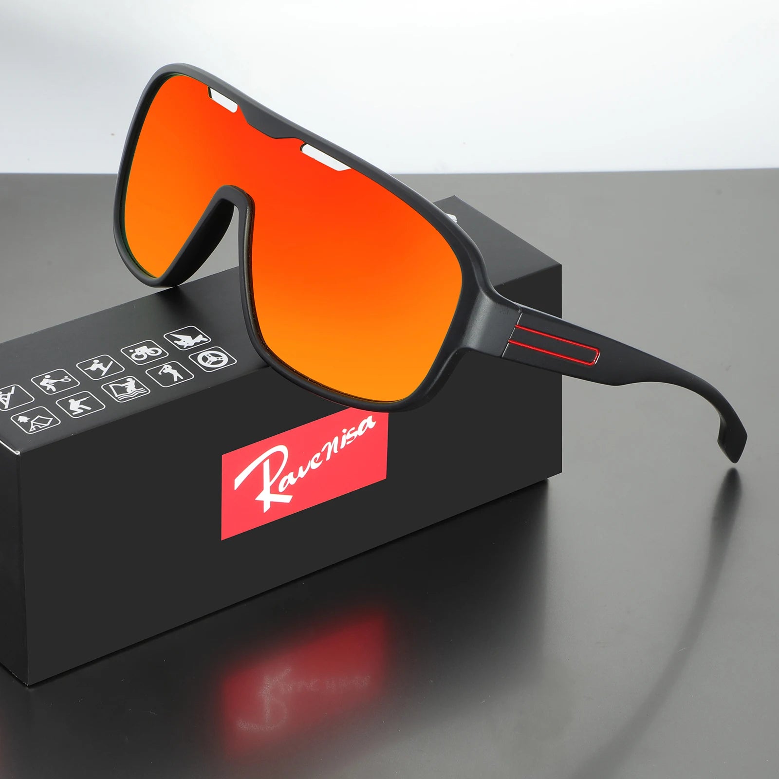 Cycling Sunglasses Polarized Sun glasses With Sun Protection  For Men or Women  UV400 Protective Goggles
