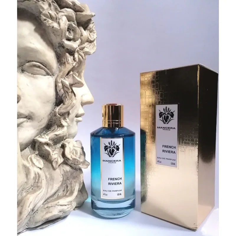 120ML Unisex Perfume Long Lasting Aromatic Aquatic Fresh Sea Lemon Orange Refreshing Smooth Clean Elegant Premium Fragrance