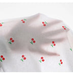 Baby Sleepwear 0-3Y Infant Pajama Set Cotton Strawberry Print Skin Friendly Baby Clothes Short Sleeve Toddler Loungewear