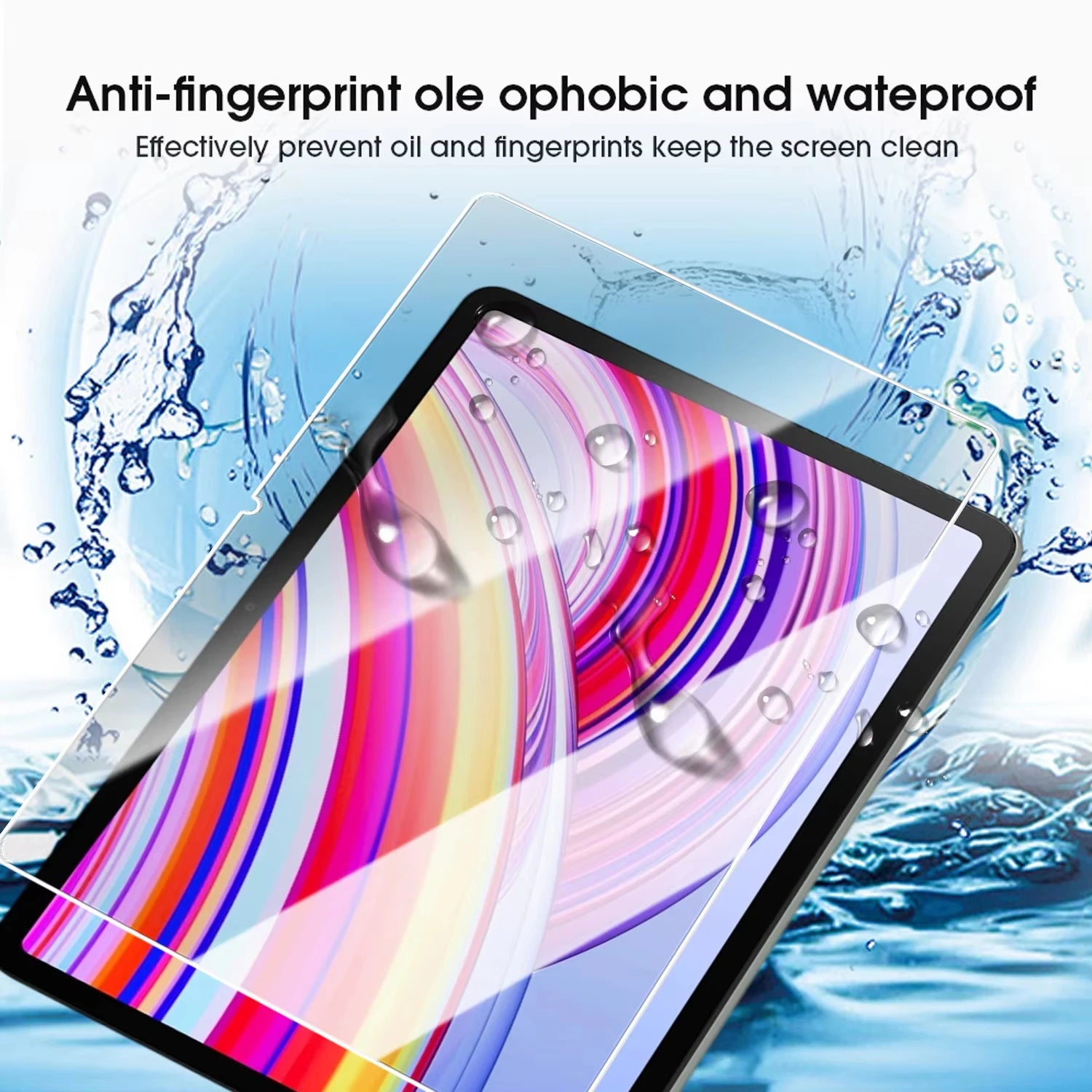 2pcs Easy to Install HD Tempered Glass Screen Protector For iPad Pro 13 12.9 M4 Air 11 M3 M2 5 4 Mini 6 7 9 9th 10 10th A16 Film