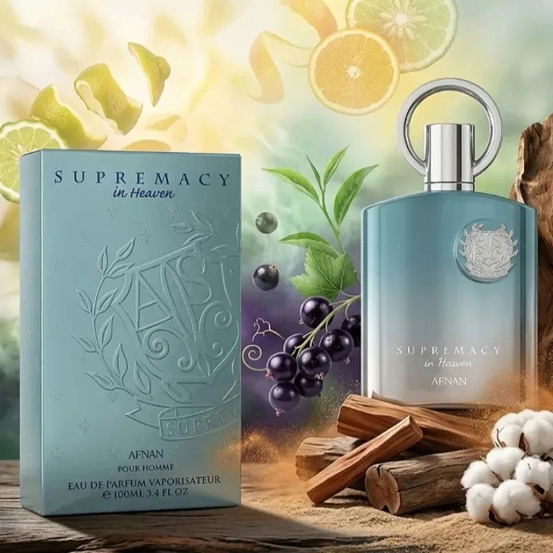 100ML Unisex Eau De Parfum Long Lasting Fresh Citrus Green Tea Musk Woody Sandalwood Smooth Refined Premium Fragrance