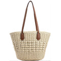 Large Capacity  Women's Shoulder Bag Basket Straw Bag For Women Summer Beach Vacation Handbag Tote Bag Travel Beach Bag