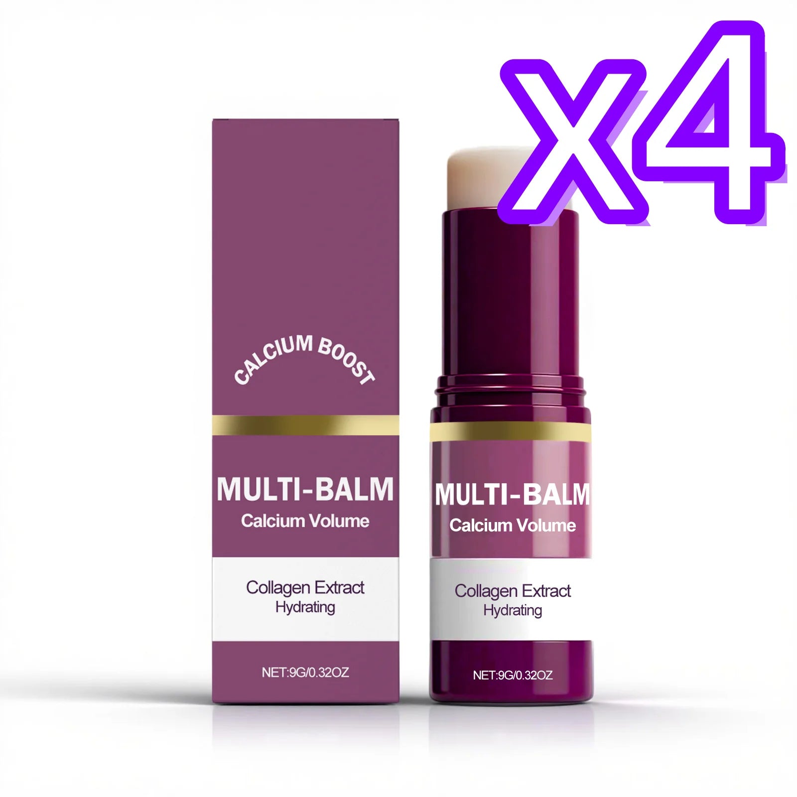 Multi Effect Calcium Multi Balm Stick Hydrating Reduce Wrinkles Face Eye Neck Care Collagen Skin Care Calcium Volume Multi Balm