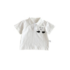 2026 Summer New Children Short Sleeve T Shirts Cotton Boys Girls Cute Cartoon Polo Shirts Toddler Casual T Shirts Kids Clothes