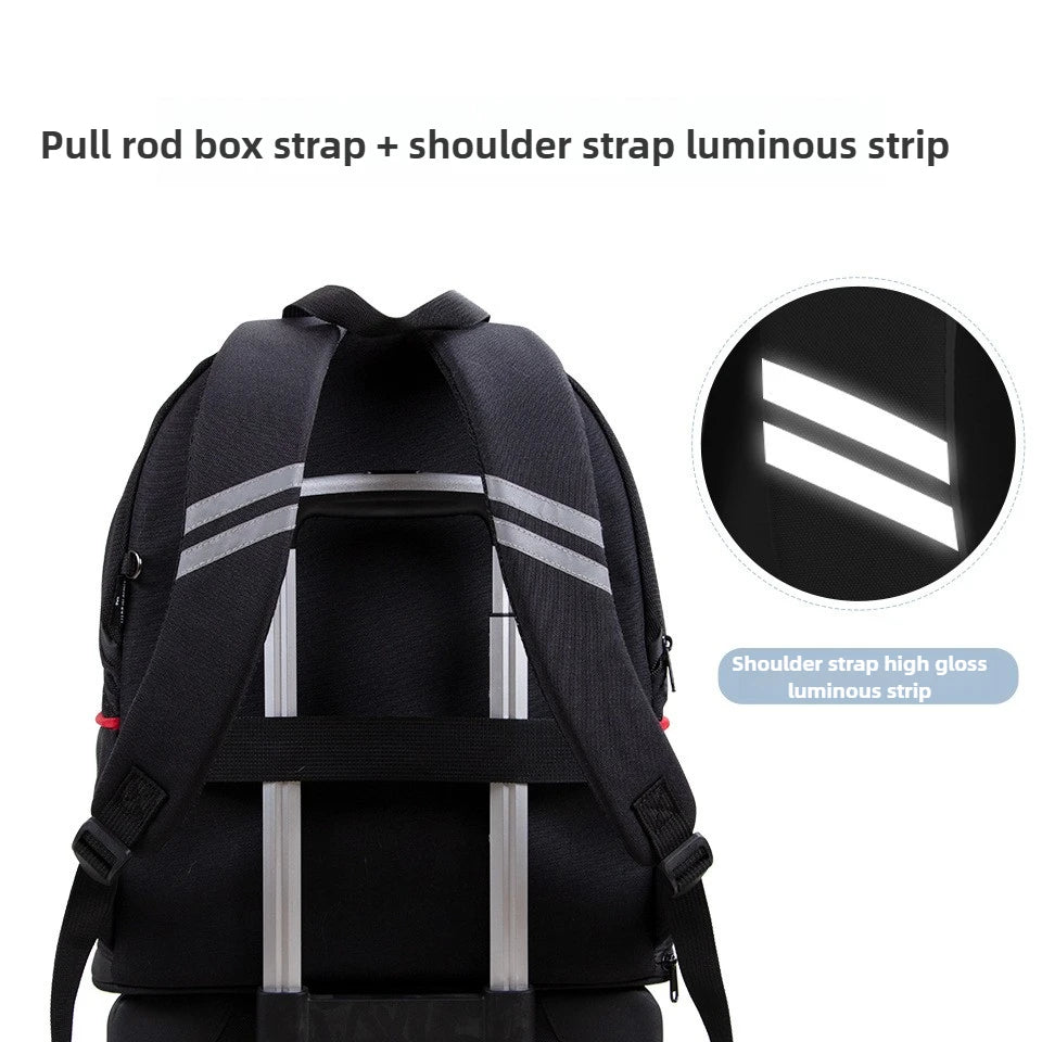 Breathable Expandable Pet Backpack for Cats & Dogs Convertible Carrier with Ventilation Hands-Free Travel Bag & Portable Pet Bed